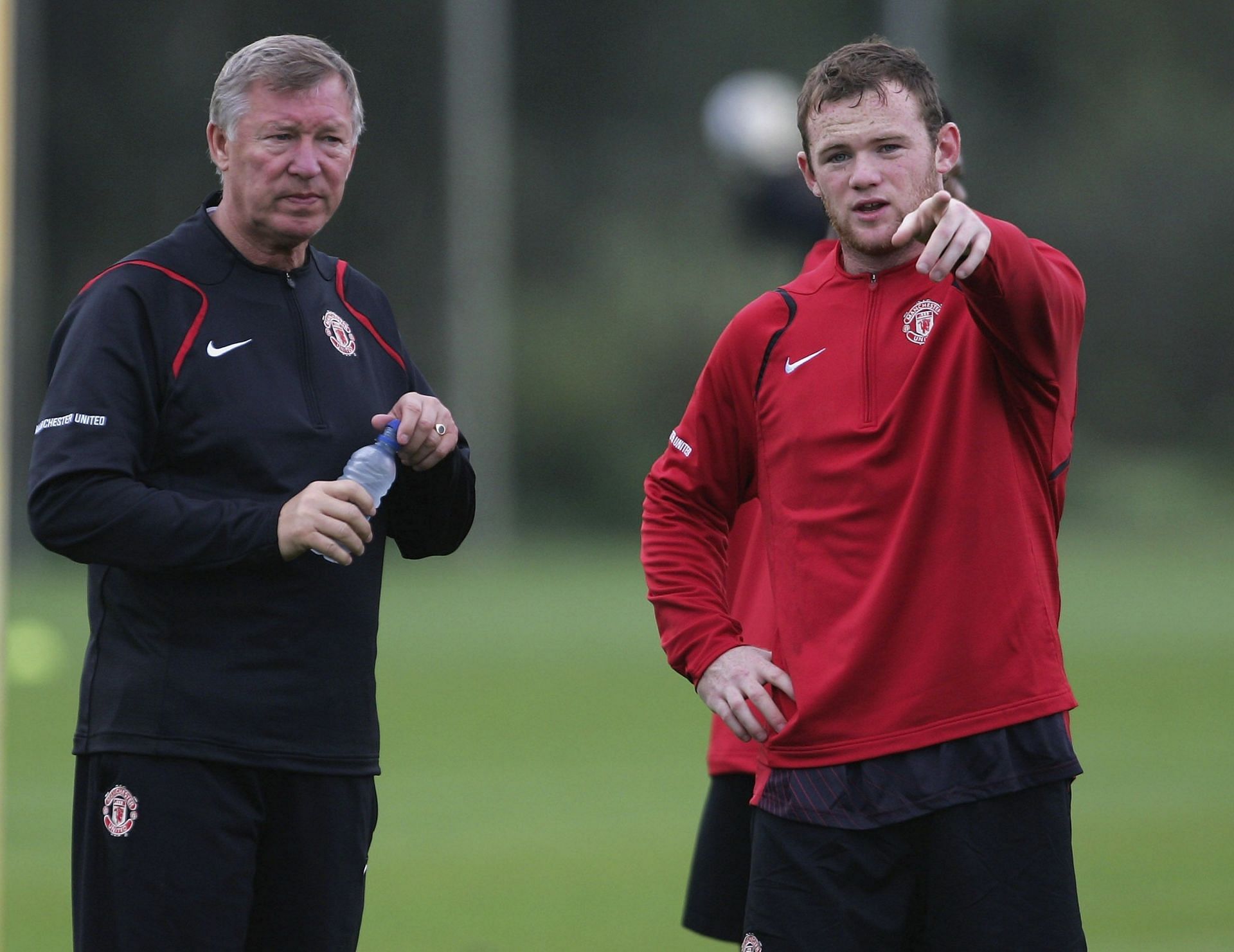 Wayne Rooney (right) was one of the crown jewels of Ferguson's star-studded team.